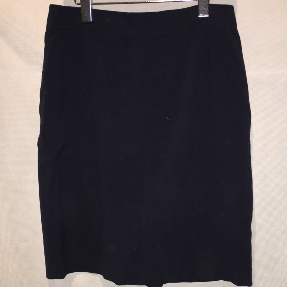 Dana Bachman Navy Pencil Skirt | Size 6